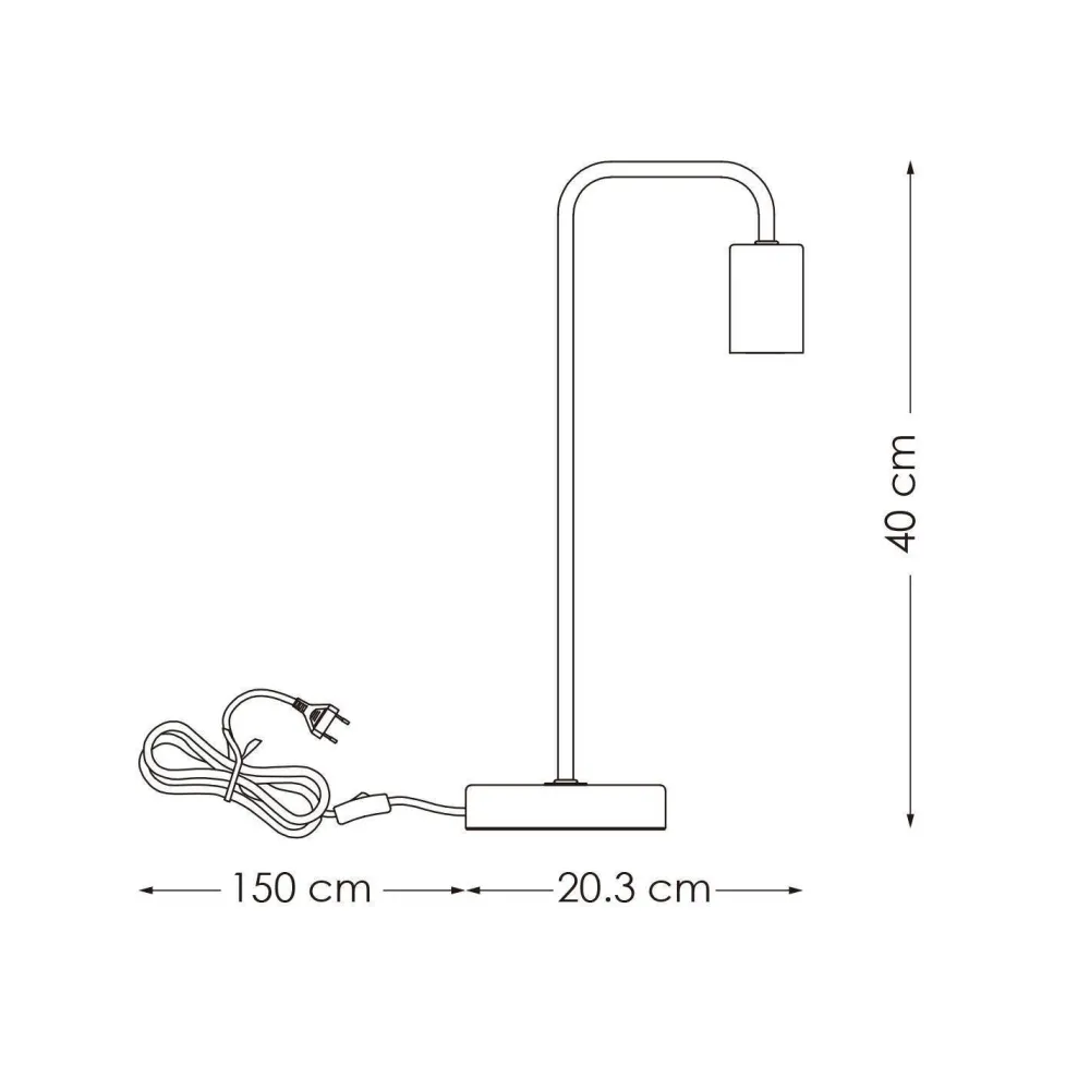 Best NOUS Living Tafellamp Devon (O15 Cm)