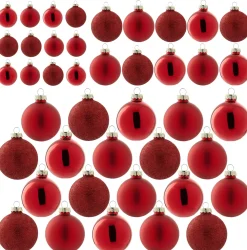 Clearance Nova Belle Kerstbal (Set Van 42) (O6 Cm)
