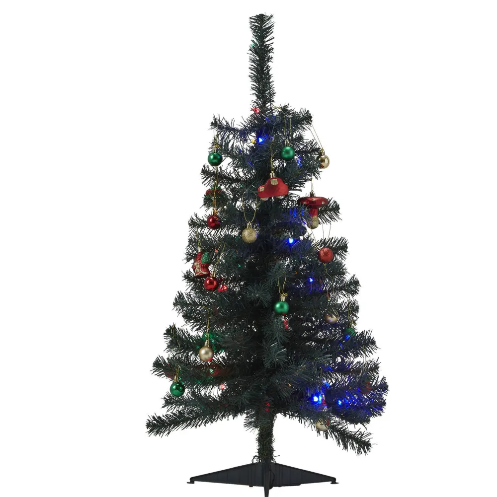 Discount Nova Belle Verlichte Kinderkerstboom Jingle Met Leuke Ornamenten (H90 X O50 Cm)