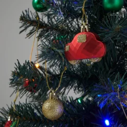 Discount Nova Belle Verlichte Kinderkerstboom Jingle Met Leuke Ornamenten (H90 X O50 Cm)