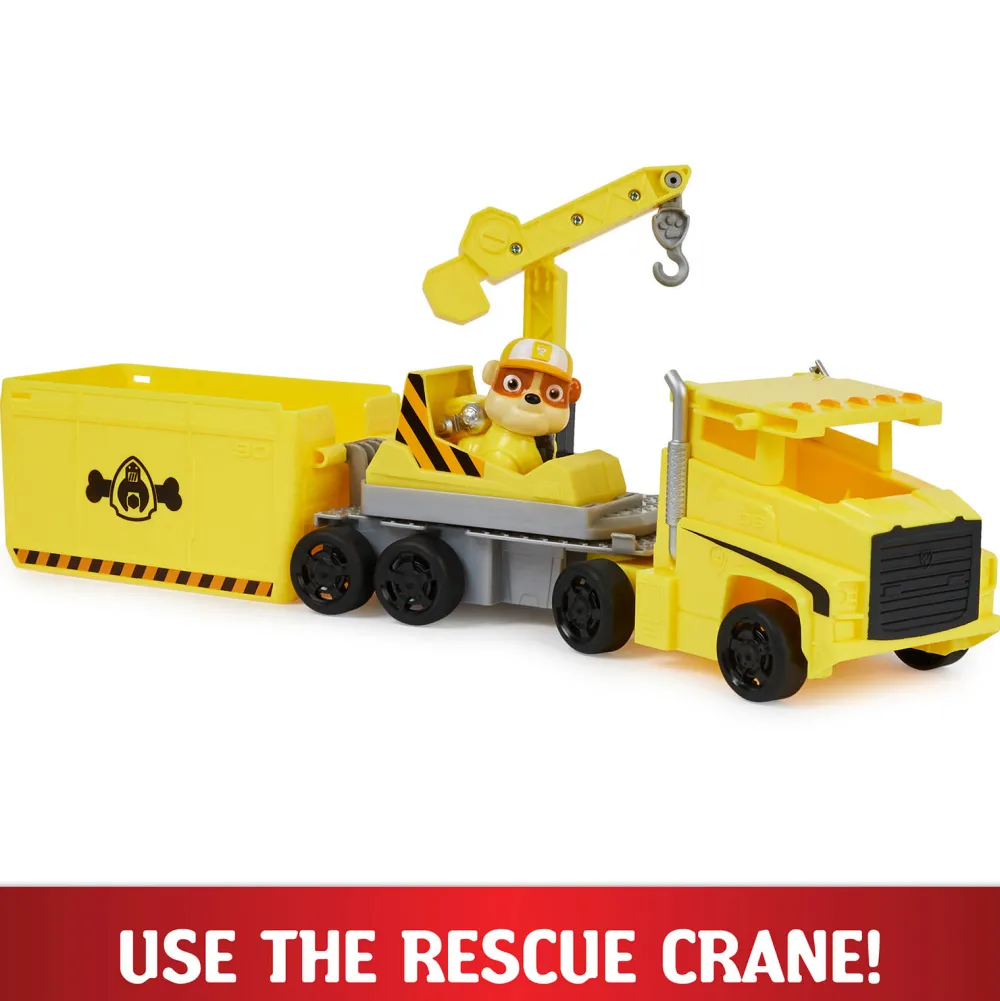 Big Truck Pups - Deluxe Vehicls - Rubble|Paw Patrol Online