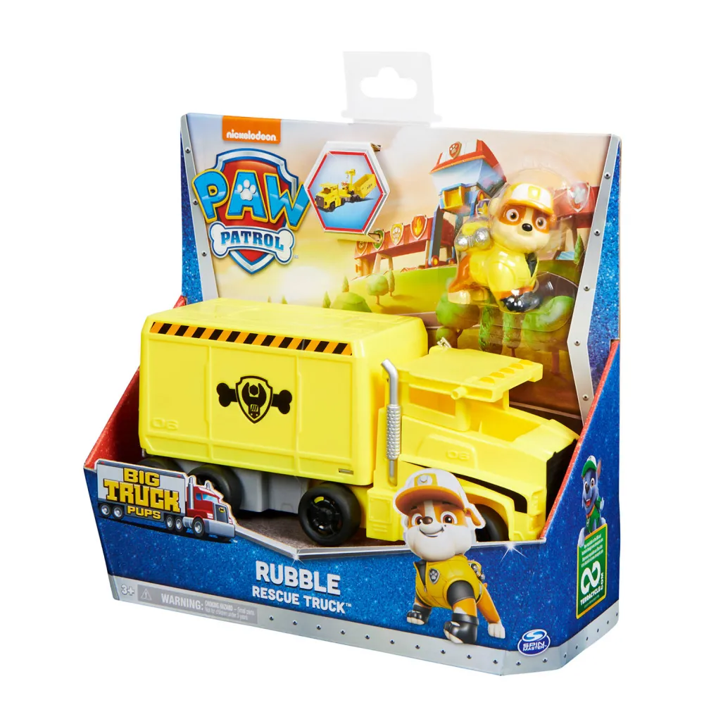 Big Truck Pups - Deluxe Vehicls - Rubble|Paw Patrol Online