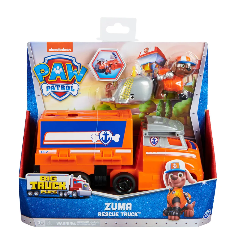 Big Truck Pups - Deluxe Vehicls - Zuma|Paw Patrol New