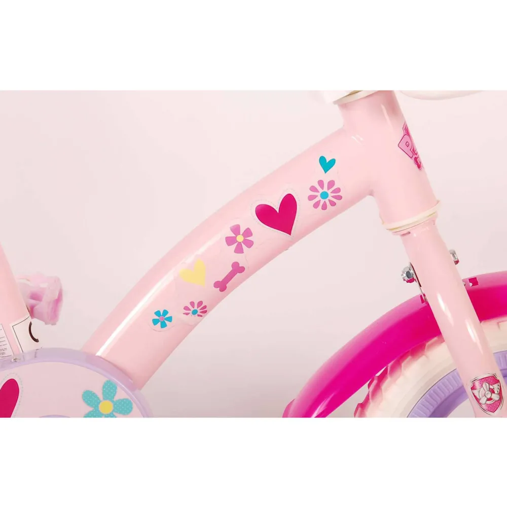 Kinderfiets 10 Inch Roze|Paw Patrol Shop