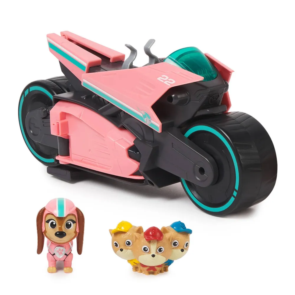 The Mighty Movie Motorfiets Speelgoedvoertuig Met Speelfiguren|Paw Patrol Best Sale