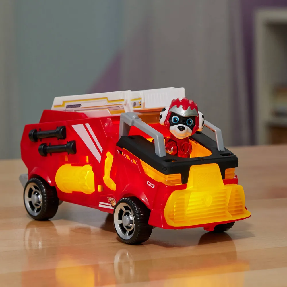 The Mighty Movie Brandweerauto Met Licht En Geluid Met Marshall|Paw Patrol Outlet