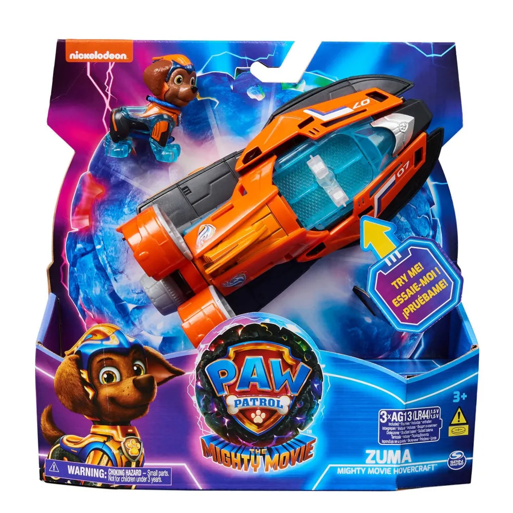 The Mighty Movie Hovercraft Met Zuma-Actiefiguur Licht En Geluid|Paw Patrol Store