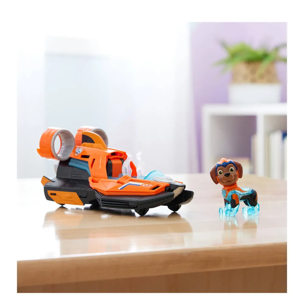 The Mighty Movie Hovercraft Met Zuma-Actiefiguur Licht En Geluid|Paw Patrol Store