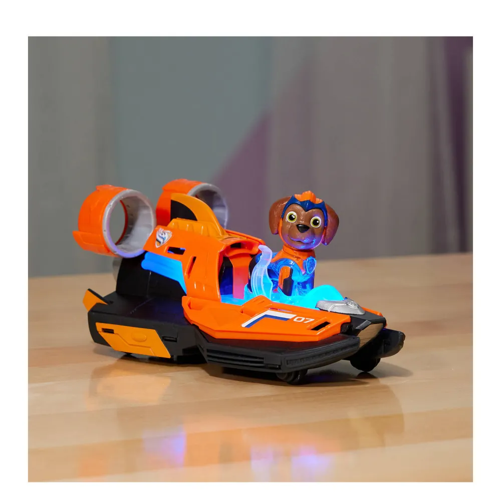 The Mighty Movie Hovercraft Met Zuma-Actiefiguur Licht En Geluid|Paw Patrol Store
