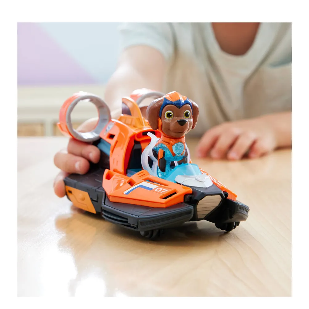 The Mighty Movie Hovercraft Met Zuma-Actiefiguur Licht En Geluid|Paw Patrol Store
