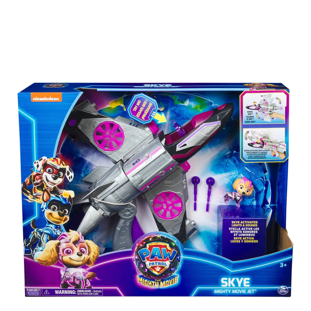 The Mighty Movie Transformerende Skyes Vliegtuig Met Licht En Geluid|Paw Patrol Best Sale