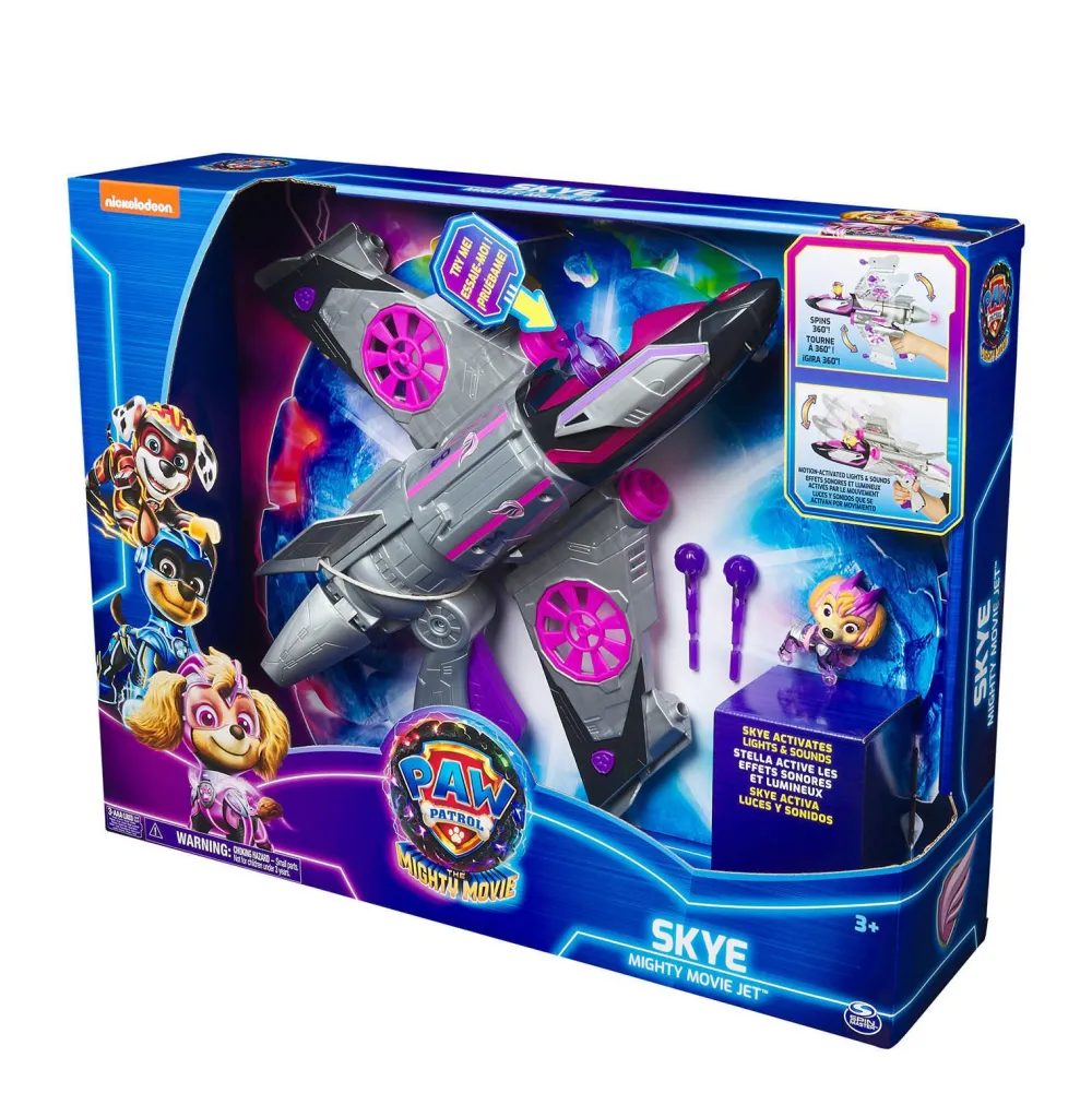 The Mighty Movie Transformerende Skyes Vliegtuig Met Licht En Geluid|Paw Patrol Best Sale