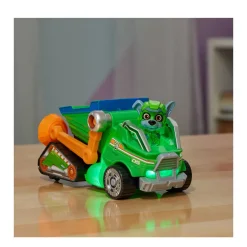The Mighty Movie Vuilniswagen Met Rocky Actiefiguur Licht En Geluid|Paw Patrol Cheap