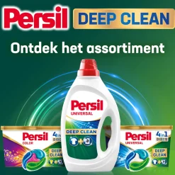 Sale Persil Discs Universal Doy - Wascapsules - Voordeelverpakking - 5 X 24 Wasbeurten - 120 Wasbeurten