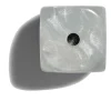 Parelmoer Wit Dobbelstenen 12Mm 36St. Dobbelstenen 36 Stuks (Parelmoer Wit)|Philos Fashion