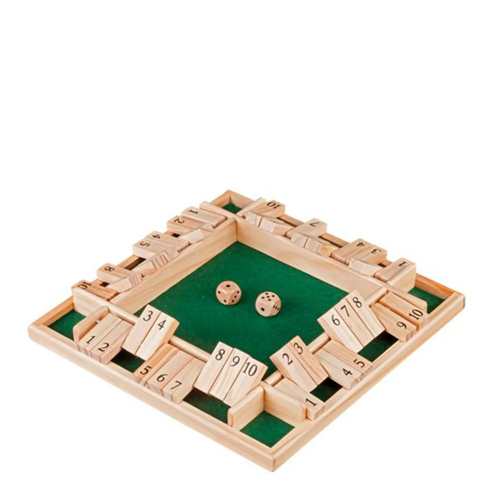 Shut The Box 10 Hout Dobbelspel|Philos Cheap