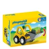1-2-3 Graafmachine Met Werkman 6775|Playmobil New