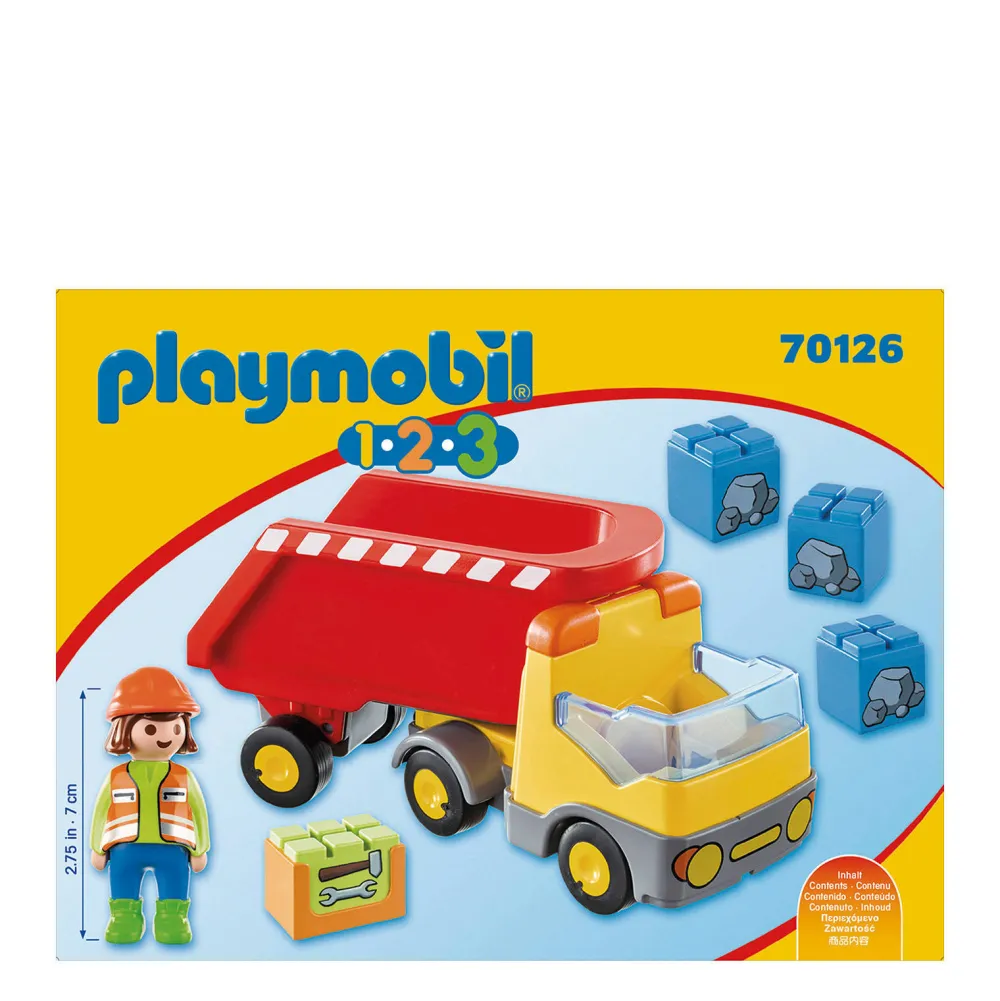 1-2-3 Kiepwagen 70126|Playmobil Sale