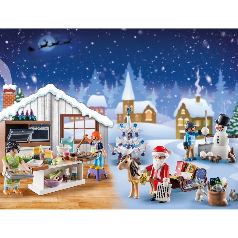 Christmas Adventskalender - Kerstkoekjes Bakken - 71088|Playmobil New