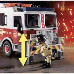 City Action Brandweerwagen: Us Tower Ladder 70935|Playmobil Cheap