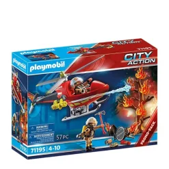 City Action Brandbestrijding Helikopter - 71195|Playmobil Store