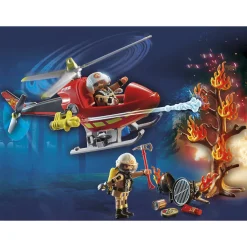City Action Brandbestrijding Helikopter - 71195|Playmobil Store