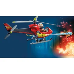 City Action Brandbestrijding Helikopter - 71195|Playmobil Store