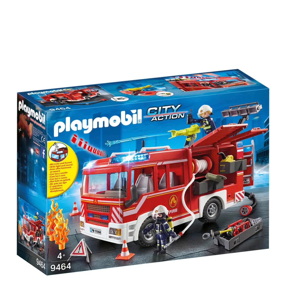 City Action Brandweer Pompwagen|Playmobil Best