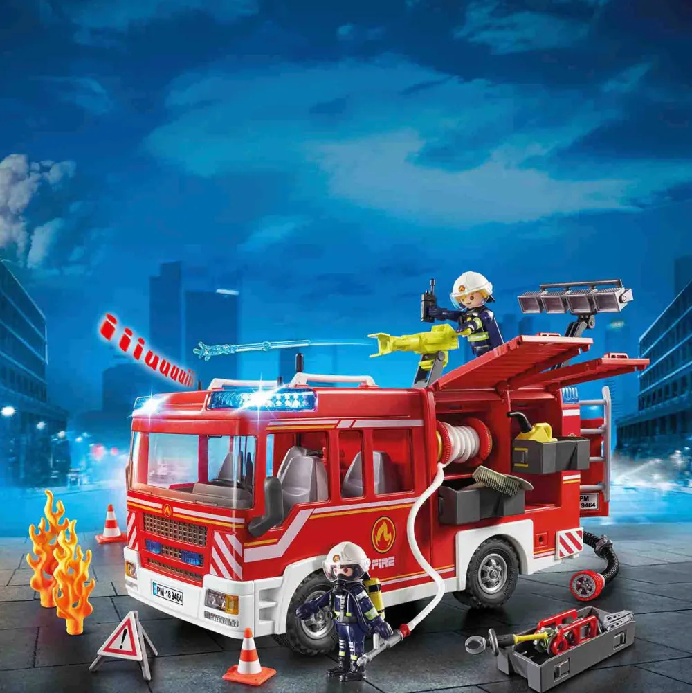 City Action Brandweer Pompwagen|Playmobil Best