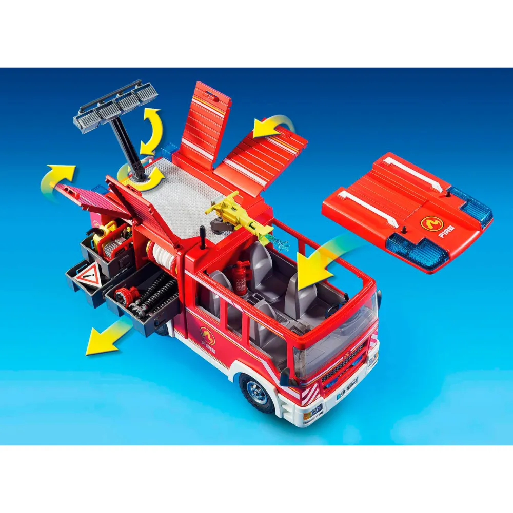 City Action Brandweer Pompwagen|Playmobil Best