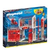 City Action Grote Brandweerkazerne Met Helicopter|Playmobil Cheap