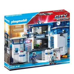 City Action Politiebureau Met Gevangenis|Playmobil New