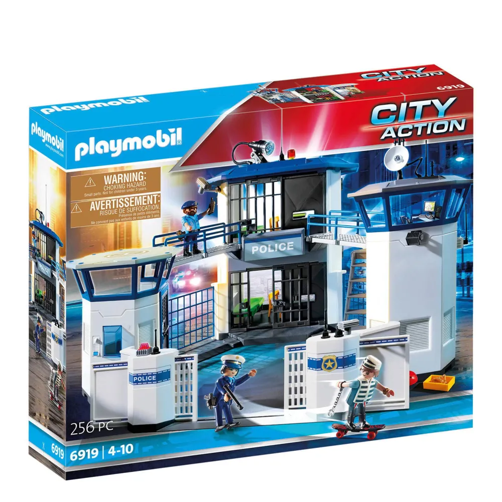 City Action Politiebureau Met Gevangenis|Playmobil New