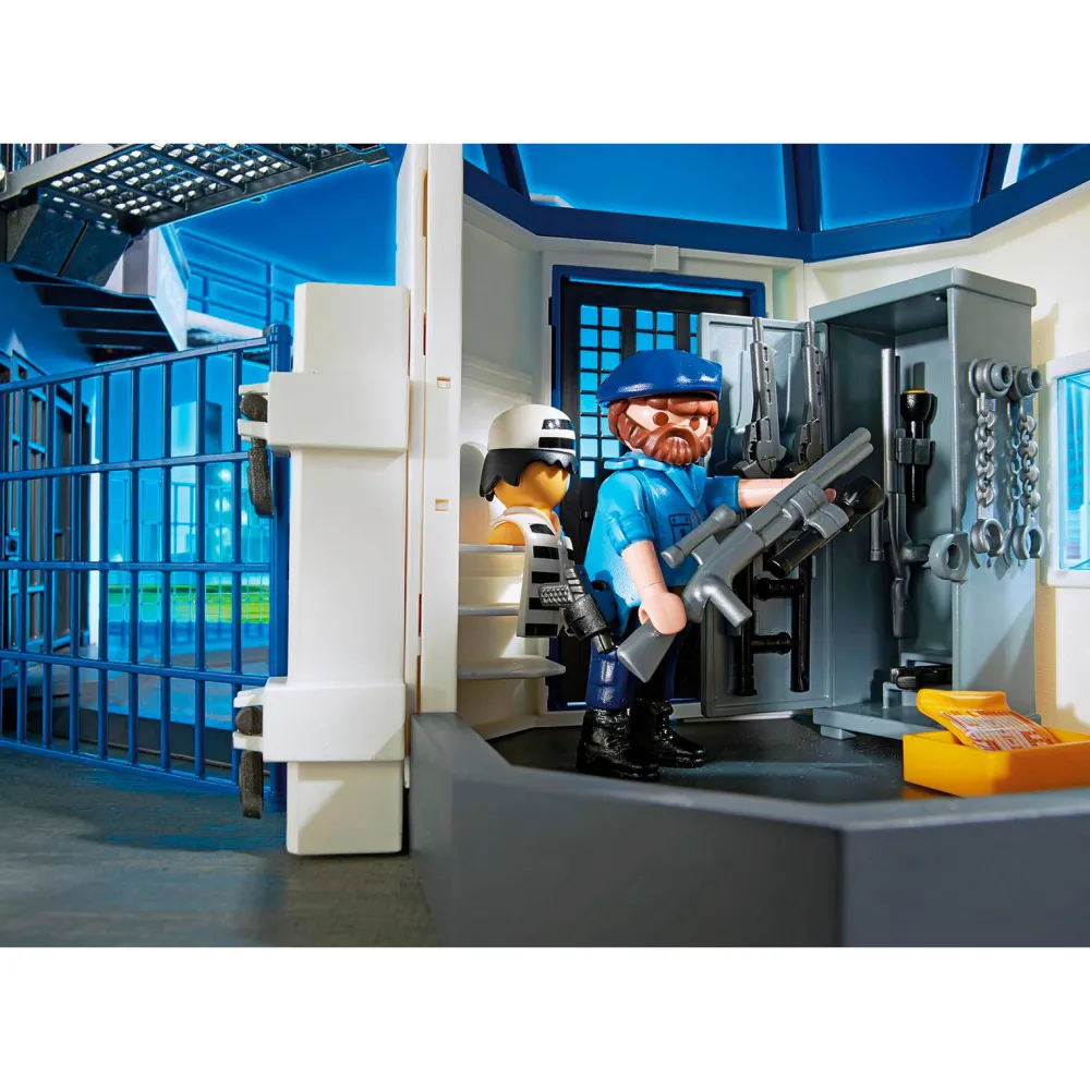 City Action Politiebureau Met Gevangenis|Playmobil New