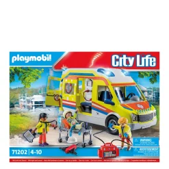 City Life Ambulance Met Licht En Geluid - 71202|Playmobil Cheap