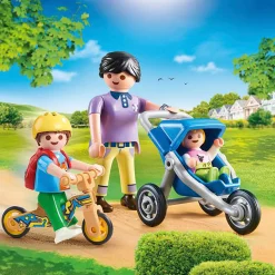 City Life Mama Met Kinderen 70284|Playmobil Online