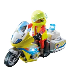 City Life Noodmotorfiets Met Zwaailicht - 71205|Playmobil Cheap