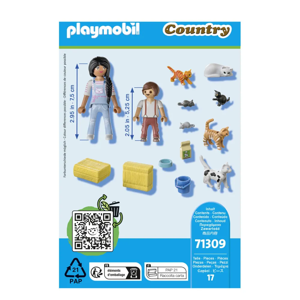 Country Kattenfamilie - 71309|Playmobil Sale