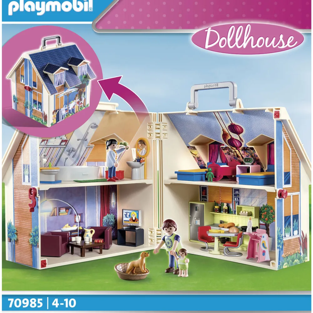 Dollhouse Mijn Meeneempoppenhuis 70985|Playmobil Cheap