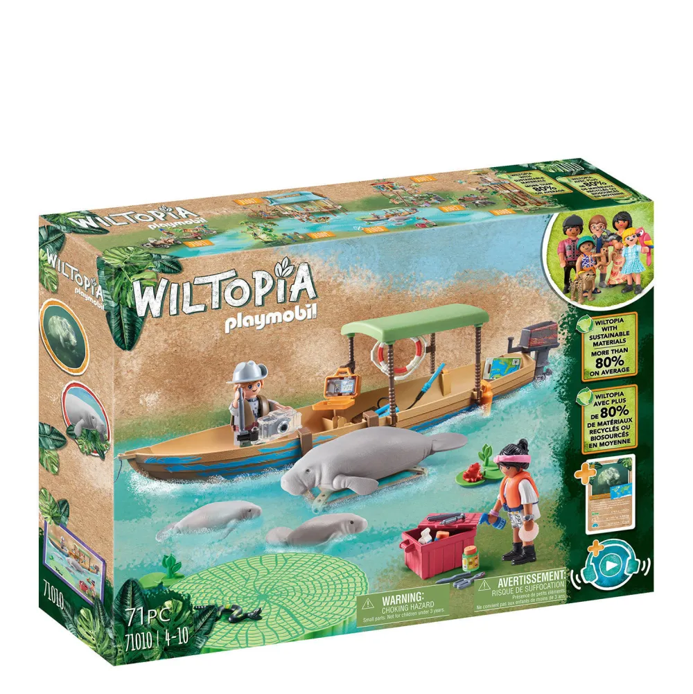 Wiltopia Boottocht Naar De Zeekoeien - 71010|Playmobil Discount