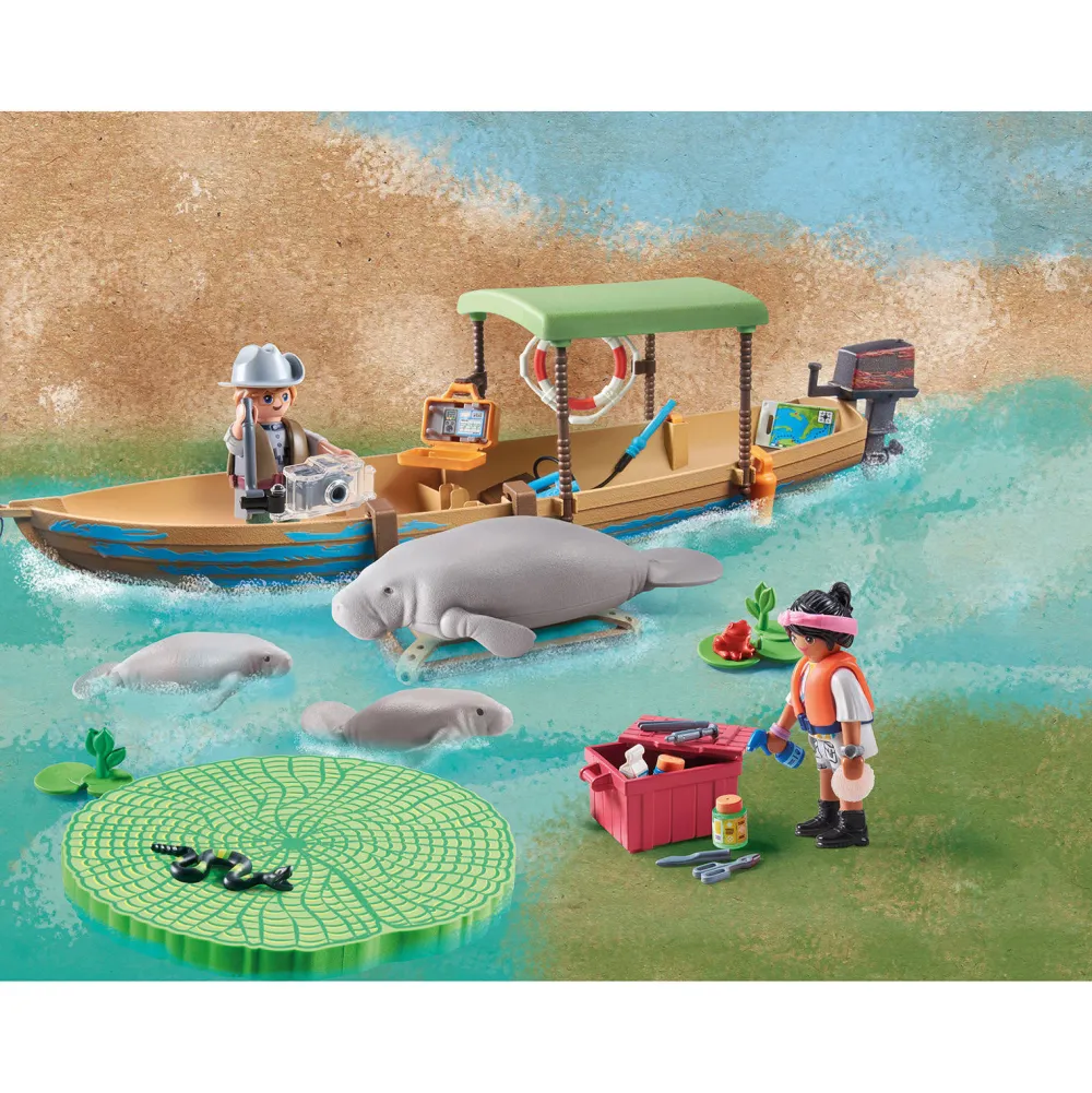 Wiltopia Boottocht Naar De Zeekoeien - 71010|Playmobil Discount