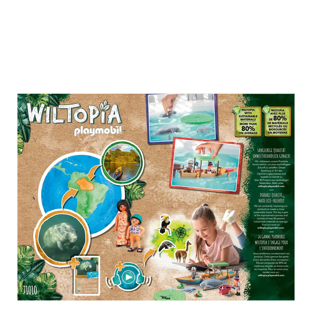 Wiltopia Boottocht Naar De Zeekoeien - 71010|Playmobil Discount