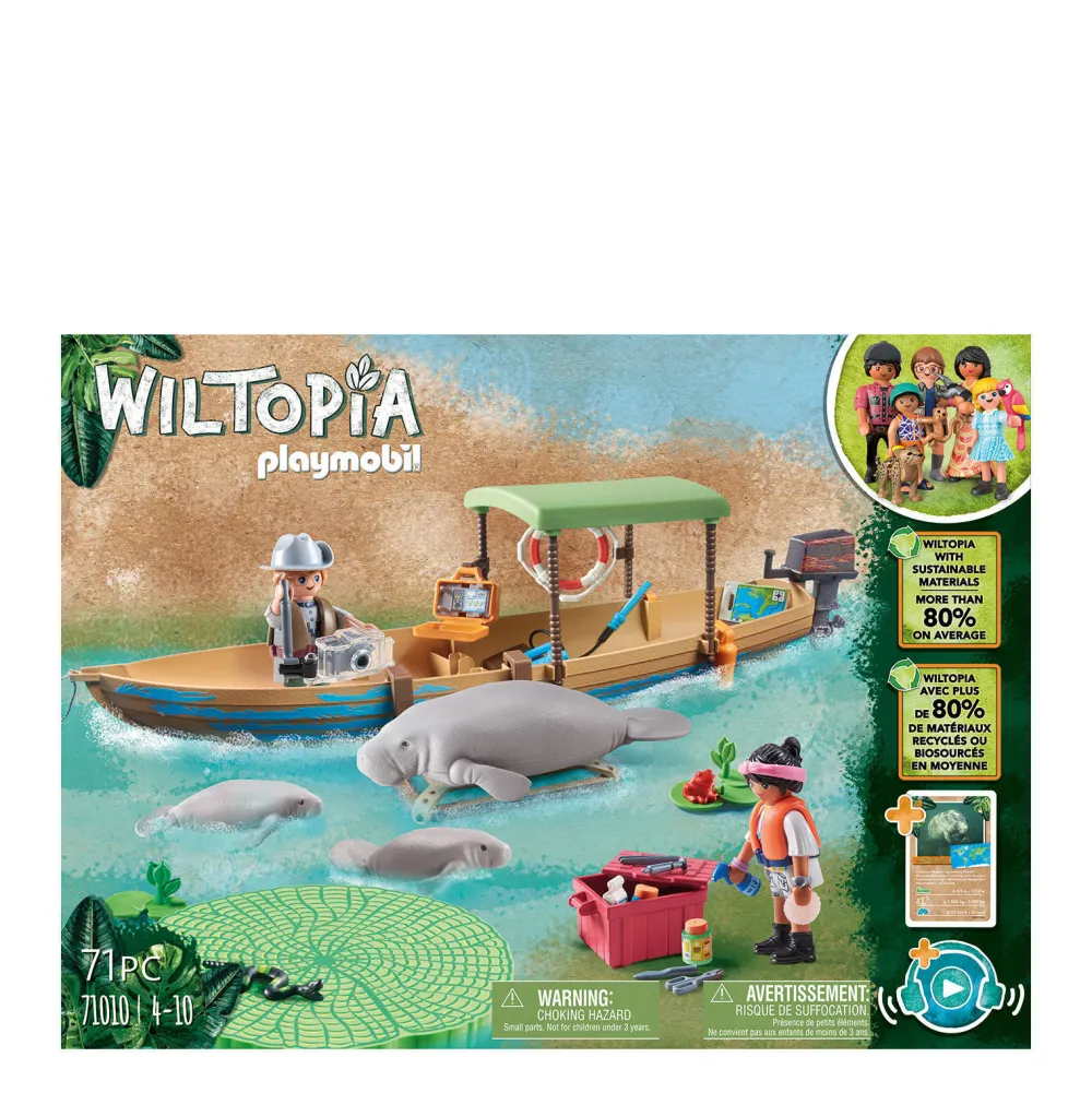 Wiltopia Boottocht Naar De Zeekoeien - 71010|Playmobil Discount