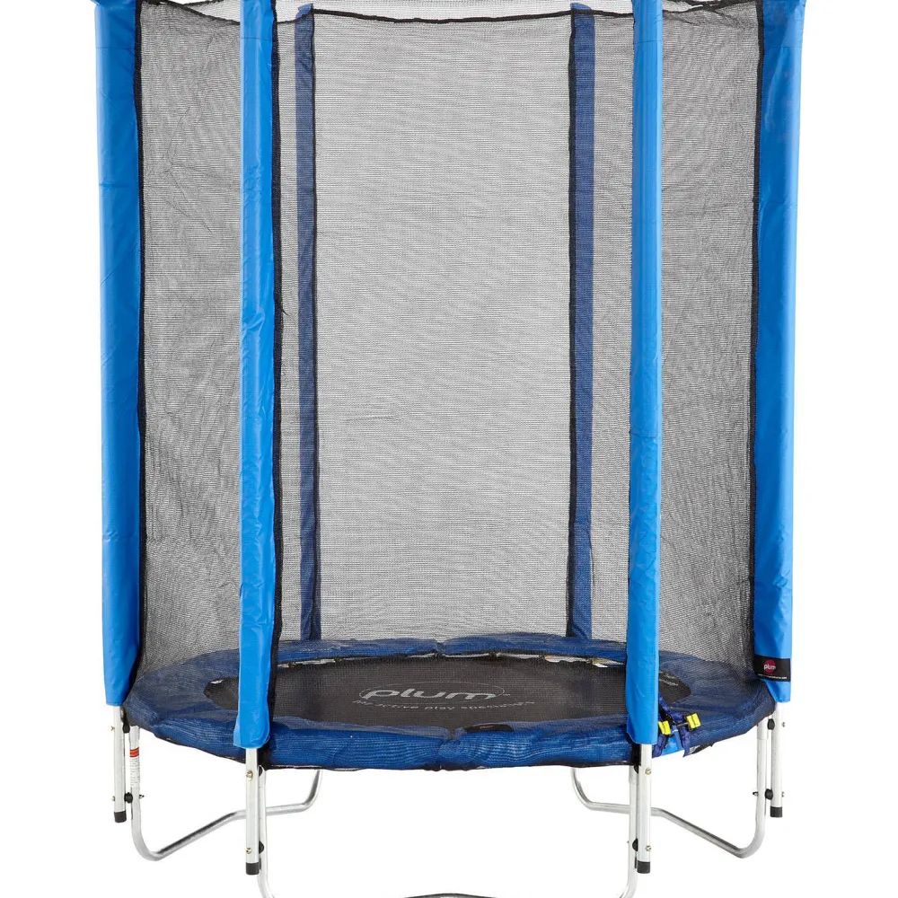 Junior Trampoline Met Veiligheidsnet O140 Cm|Plum New
