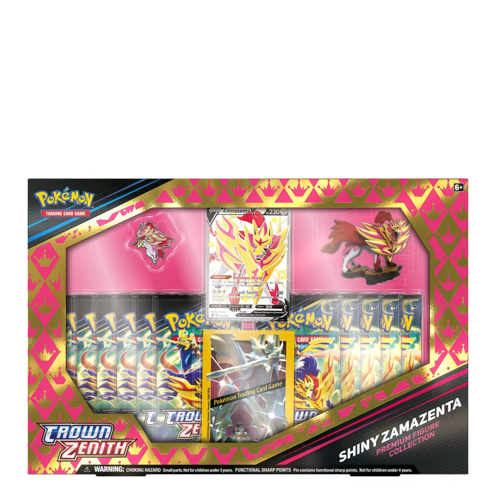 Crown Zenith Premium Figure Collection Shiny Zamazenta|Pokemon Clearance