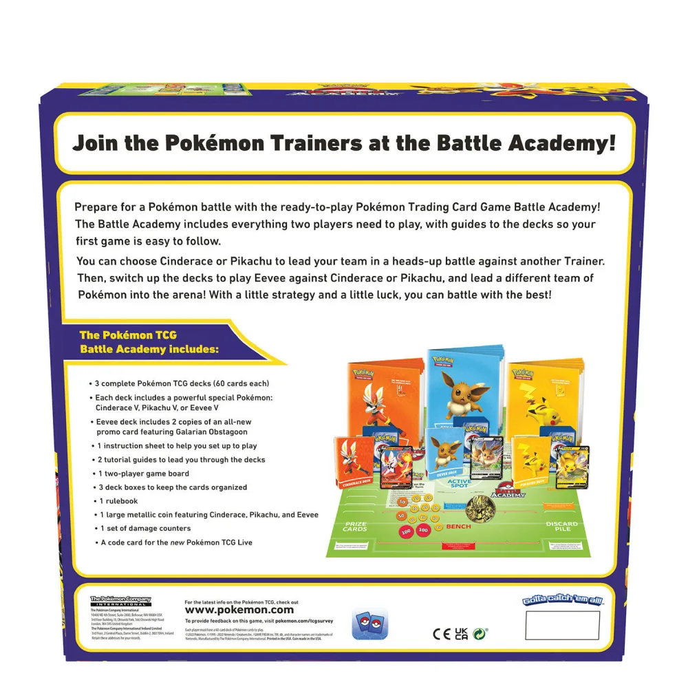 Tcg Battle Academy 2022|Pokemon Clearance