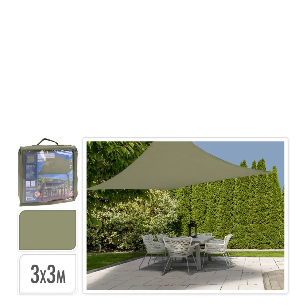 Schaduwdoek (3X3 M)|Pro Garden Clearance
