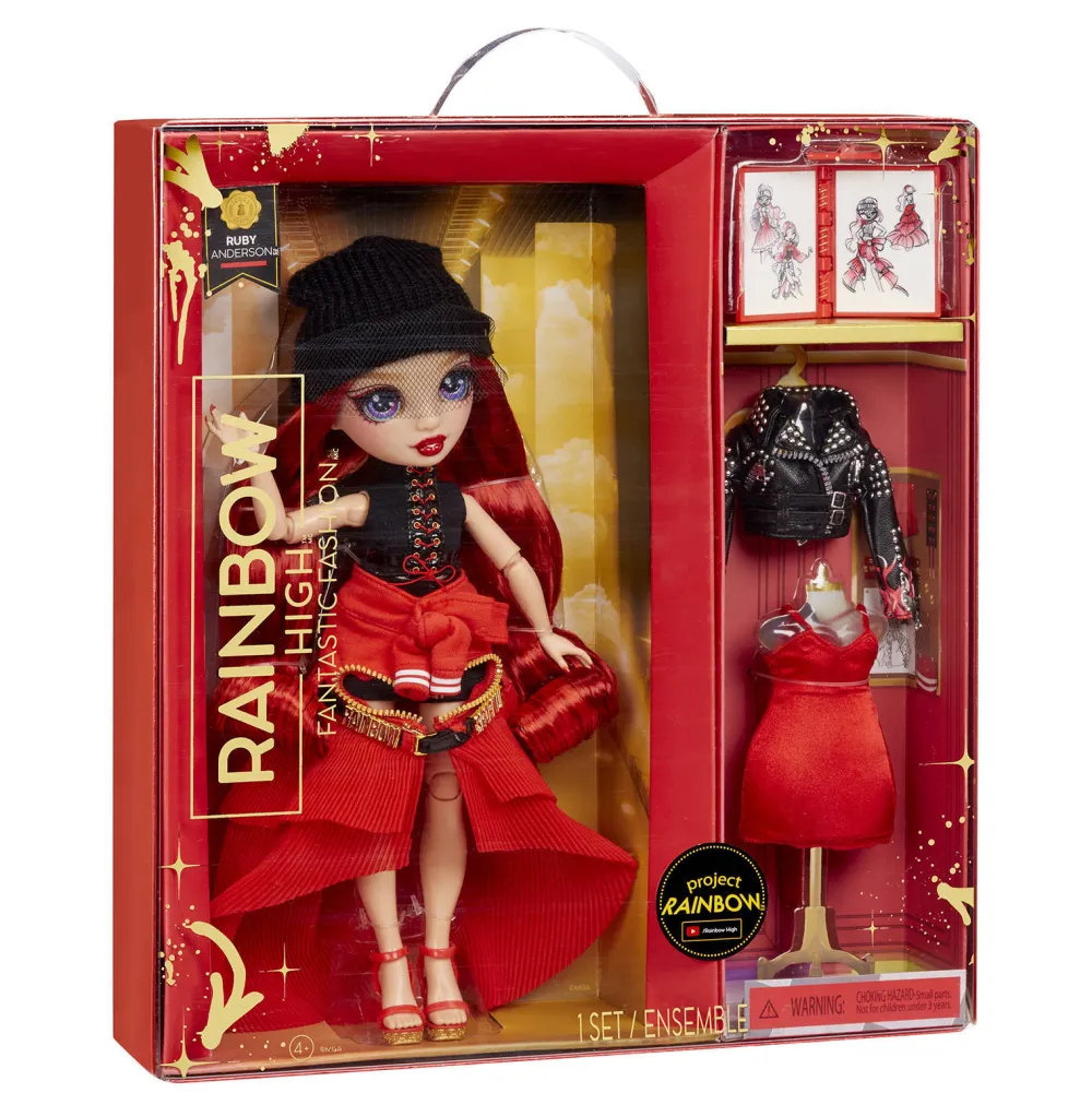 Fantastic Fashion Ruby Anderson - Rode Pop|Rainbow High Outlet