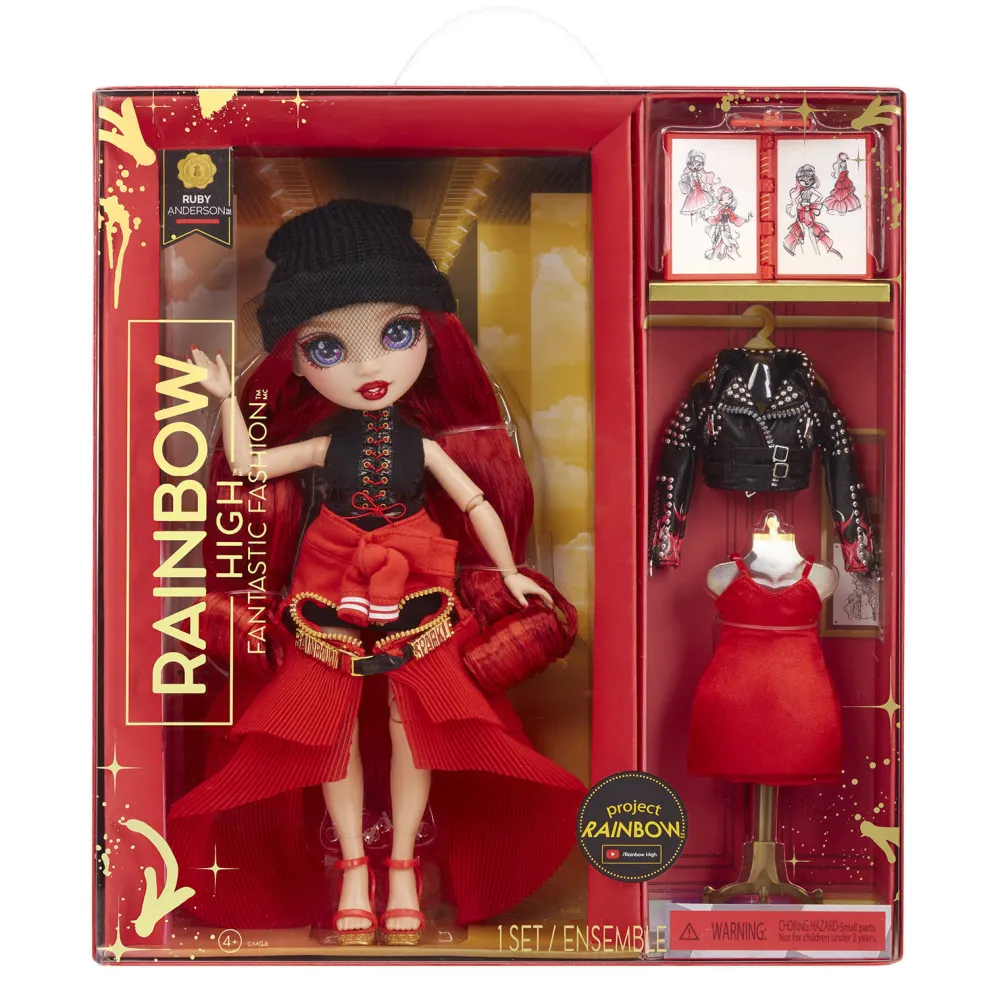 Fantastic Fashion Ruby Anderson - Rode Pop|Rainbow High Outlet