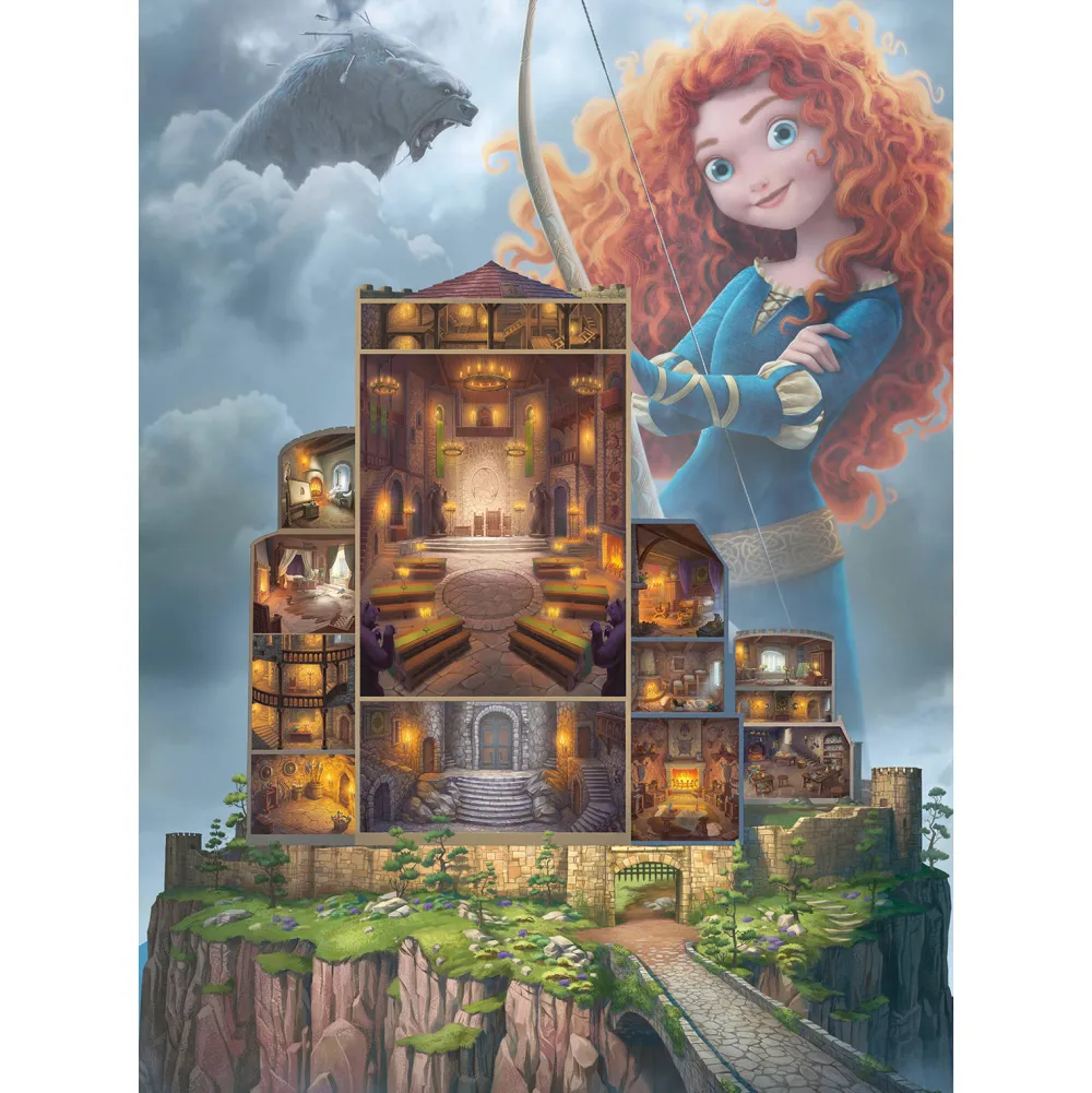 Disney Castles Merida Legpuzzel 1000 Stukjes|Ravensburger Outlet